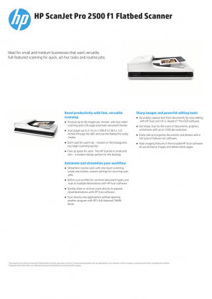 HP ScanJet Pro 4500 fn1 Network Scanner